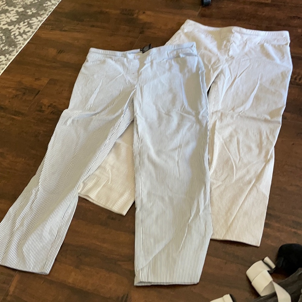 Two pairs of ankle length